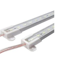 Profilo Barra Alluminio Impermeabile 1 Metro A 72 Led 5630 7020 5050 14w