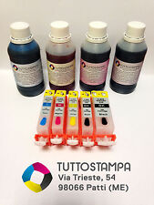 KIT INCHIOSTRI E CARTUCCE STAMPANTE ALIMENTARE CANON CIALDE PASTICCERIA 580/581