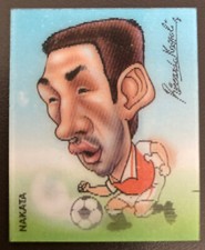Nakata - Caricature Campioni di Calcio YOGA 1998 99