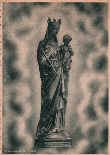 Madonnina del grappa statua - la,