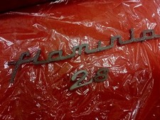 LANCIA FLAMINIA COUPE 2.8 PININFARINA MANIGLIA BAULE + SCRITTE POSTERIORI