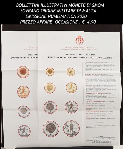 Bollettino monete anno - di, 2020