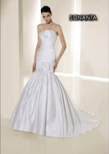 Nwt white one pronovias - one, by