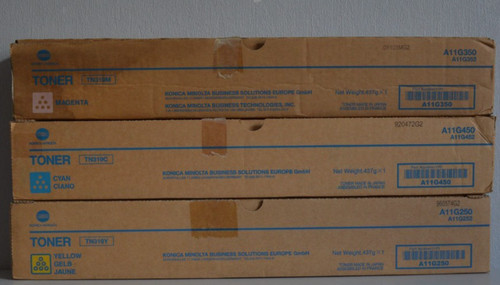 Set toner originale konica - set,