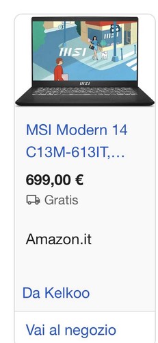 Notebook msi modern - modern, 14