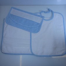 SET ASILO 3 PEZZI AZZURRO