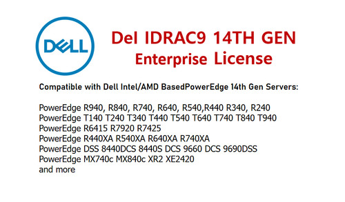 Licenza idrac9 enterprise per - licenza,