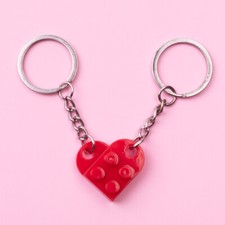 Red Heart Keyring / Keychain