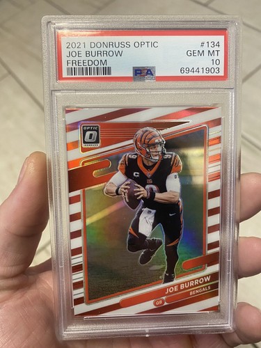 Joe burrow 2021 donruss - burrow,