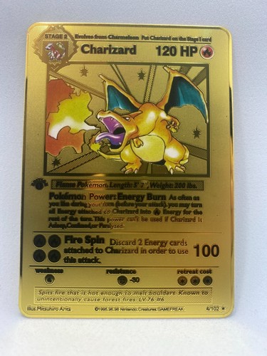 Carta pokemon glurak charizard - carta, glurak/charizard