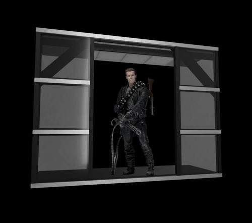 Diorama cyberdine finestra - diorama,