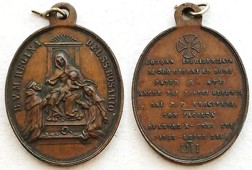 Medaglia medaglietta pio xi - pio,