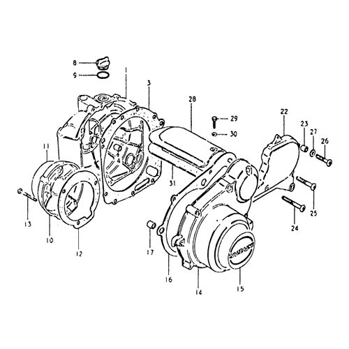 Suzuki 1000 1979 1983 - 1979-1983, kit