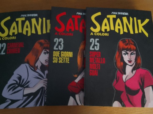 Lotto satanik colori - colori, n.