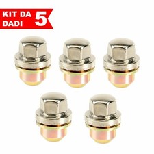 KIT SET 5 DADI RUOTA CERCHI IN LEGA PER LAND ROVER DISCOVERY 2 RANGE ROVER P38