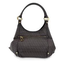 Borsa a tracolla originale Fendi Zucca Zucchino designer lusso shopper | marrone