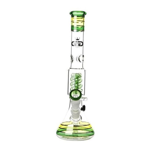 Rasta style beaker bong - , with