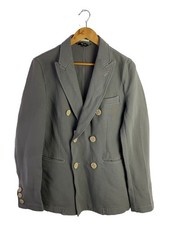 Giacca sartoriale COMME des GARCONS HOMME PLUS M poliestere GRIGIO tinta unita PK-J100