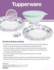 Tupperware set prismia 3pz - prismia,