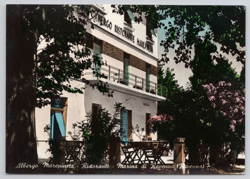 Cartolina albergo marepineta - cartolina,