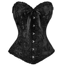 AUYAO Corsetto Donna Nero