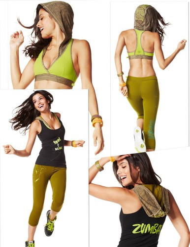 Zumba capri leggings - zumba,