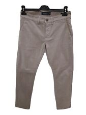 Siviglia jeans pantalone uomo men beige tg 46 size 32 made in italy jacket M