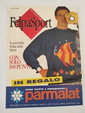 Inserto ritaglio 1993 Parmalat con 100 punti in regalo Felpa sport Collection