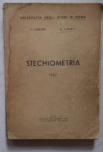 Stechiometria caglioti - stechiometria, &