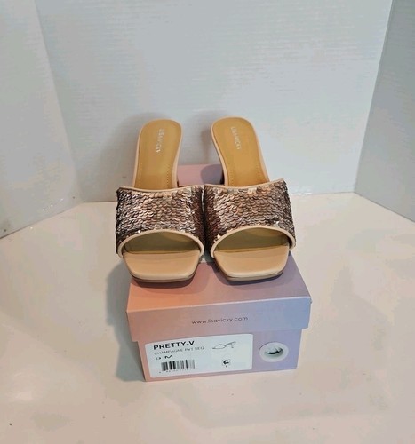 Sandali con paillettes lisa - sandali,