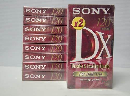 Videocassette vhs sony dx - videocassette,