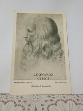 ARTI GRAFICHE BERTARELLI - RITRATTO DI LEONARDO - CARTOLINA 14 x 9