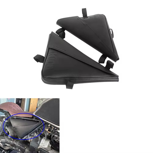Borsa sella triangolo laterale