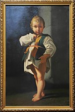 c. 1790 quadro olio barocco