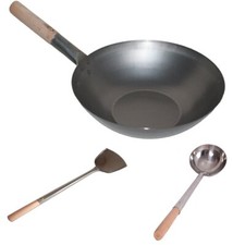 Wok Set Padella 30cm Ø Piatto
