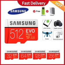 Samsung EVO Plus 4K U3 64GB MicroSDXC Flash Drive Scheda di Memoria con Adattatore Lotto