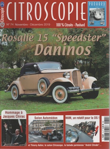 Citroscopie citroen rosalie - citroscopie,