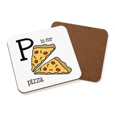 La lettera P è per pizza