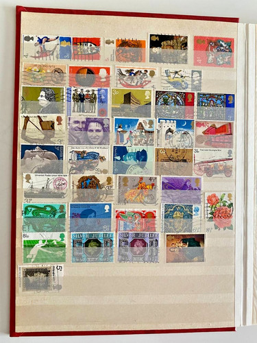 Collezione francobolli vintage