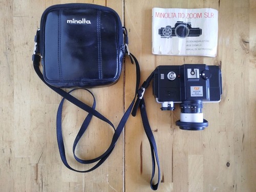 Minolta 110 zoom slr camera - minolta,