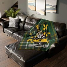 Coperta Hames Stemma Tartan