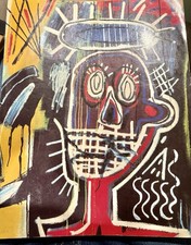RARE 1992 JEAN MICHEL BASQUIAT