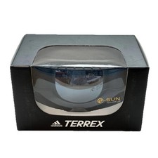 Adidas Terrex Occhiali da Sci Neve Nero/Lente Fumo Adulti Regolabili Nuovi