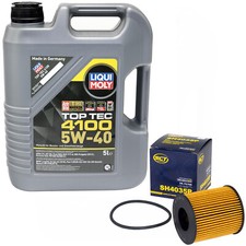 Kit Olio Motore 5W-40 5 Litri