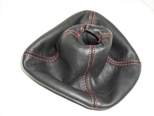 Cuffia cambio pelle nera e - cambio,
