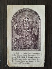 Spirito Santo di Gangi, Holy Card