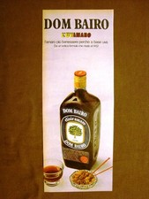 Dom Bairo Uvamaro Elisir Amaro Pubblicità vintage anni '70