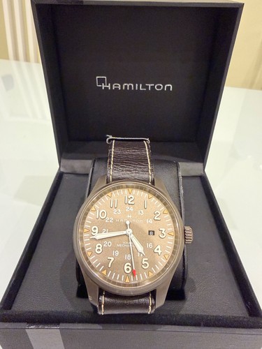 Orologio uomo hamilton khaki - uomo,