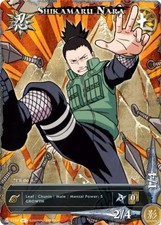 Shikamaru Nara (N-1159) - Shattered Truth - Naruto CCG
