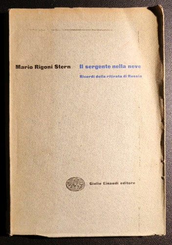 Mario rigoni stern sergente - mario,